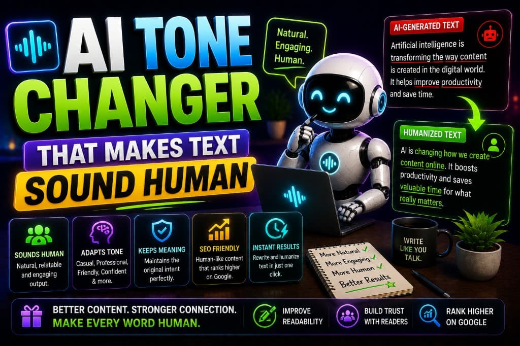 AI Tone Changer That Makes Text Sound Human
