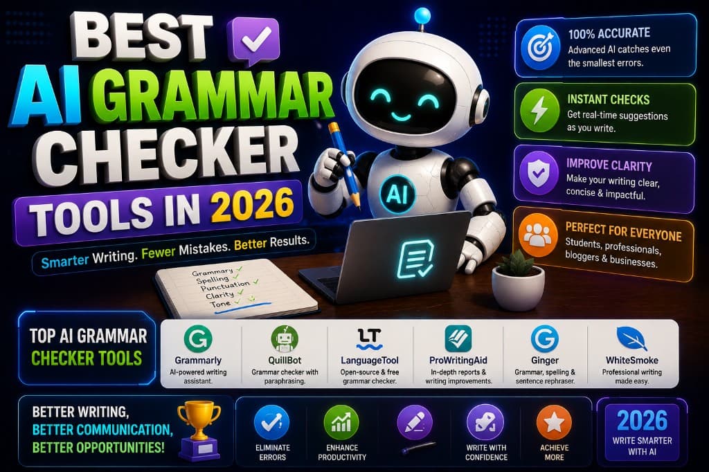 Best AI Grammar Checker Tools in 2026