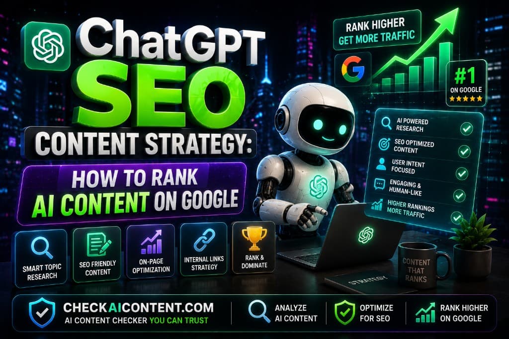 ChatGPT SEO Content Strategy: How to Rank AI Content on Google
